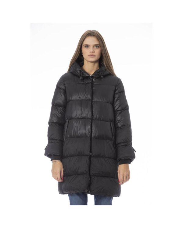 HomeDiscount-Baldinini Trend Women's Black Nylon Jackets & Coat - M