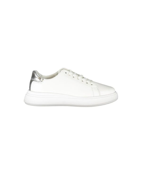 HomeDiscount-Women's White Polyester Sneaker - 39 EU