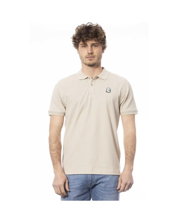 HomeDiscount-Invicta Men's Beige Cotton Polo Shirt - S