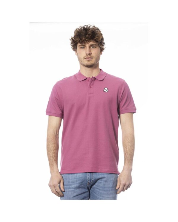 HomeDiscount-Invicta Men's Purple Cotton Polo Shirt - M