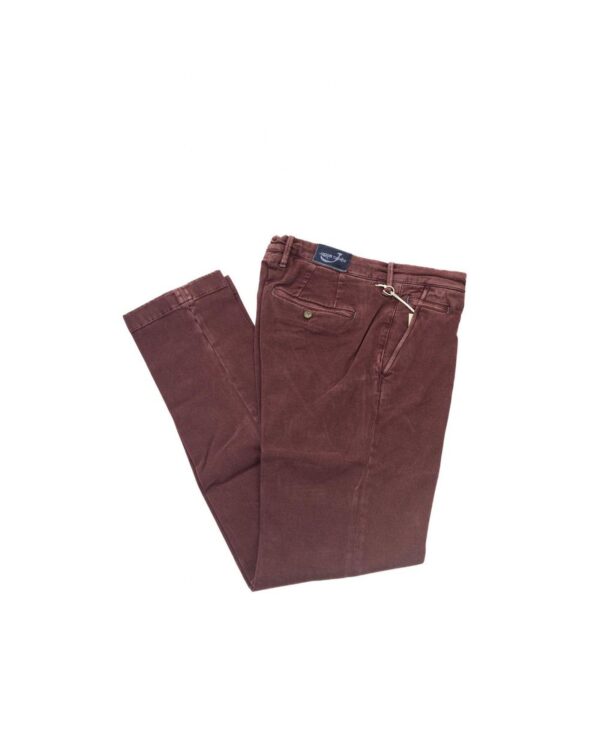 HomeDiscount-Jacob Cohen Men's Burgundy Cotton Jeans & Pant - W32 US