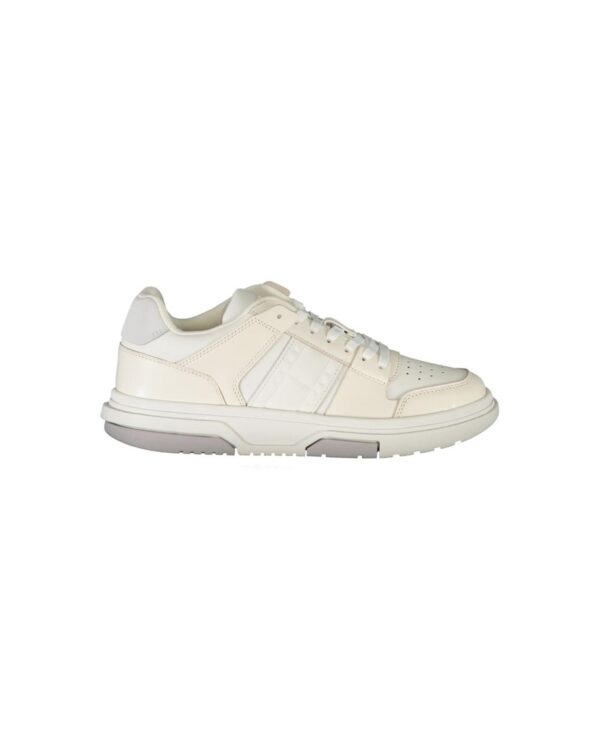 HomeDiscount-Tommy Hilfiger Women's White Polyester Sneaker - 40 EU