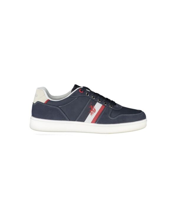 HomeDiscount-US POLO ASSN Men's Blue Polyester Sneaker - 43 EU