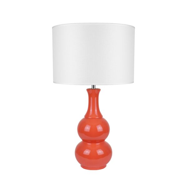 HomeDiscount-Pattery Barn Table Lamp - Orange