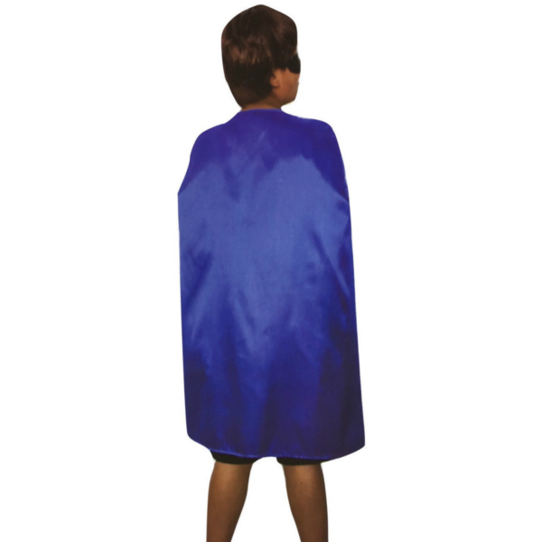 HomeDiscount-MEDIUM CAPE Kids Childrens Party Costume Vampire Halloween Coat School  - Blue