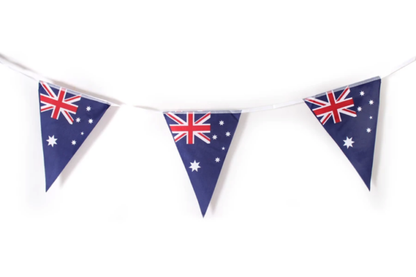 HomeDiscount-3.6m AUSTRALIA BUNTING FLAG Australian Day Colours Party Banner Flags Decor