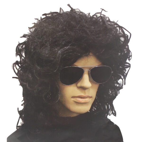 HomeDiscount-POPSTAR WIG Punk Costume Party Fancy Curly Long Hair Rock 70s 80s