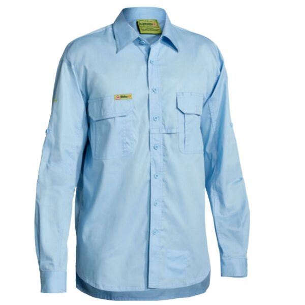 HomeDiscount-BISLEY Insect Protection Fishing Shirt Long Sleeve Casual Business Work Cotton -