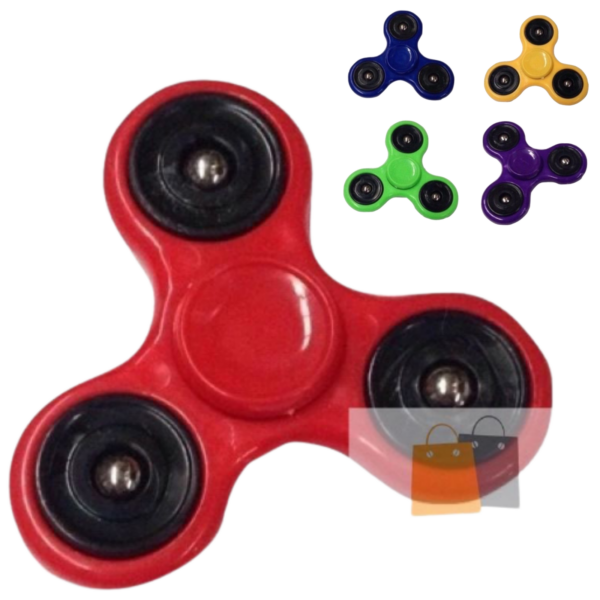 HomeDiscount-3pcs Fidget Hand Finger Spinner Focus Stress Reliever Toys For Kids Adults