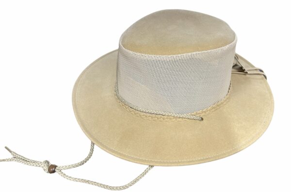 HomeDiscount-Dents Cooler Western Wide Brim Hat Sun  Outback Breathable - Stone - Medium