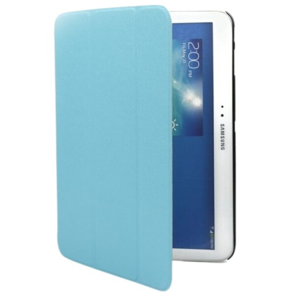 HomeDiscount-Galaxy Tab 3 - 10 inch Ultra Slim Triple Fold Case Cover - Blue