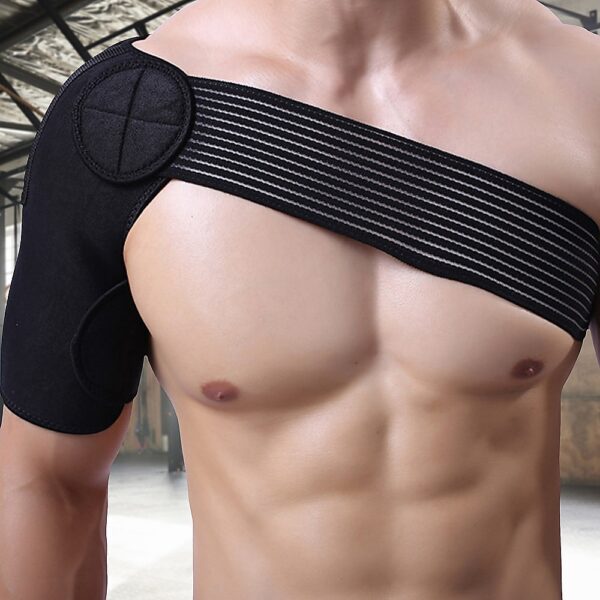 HomeDiscount-Adjustable Shoulder Support Brace Strap Compression Bandage Wrap