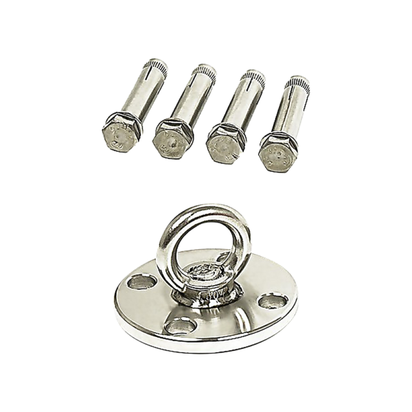 HomeDiscount-304 Stainless Steel Suspension Hook Wall Ceiling Mount Hanger Anchor Bracket