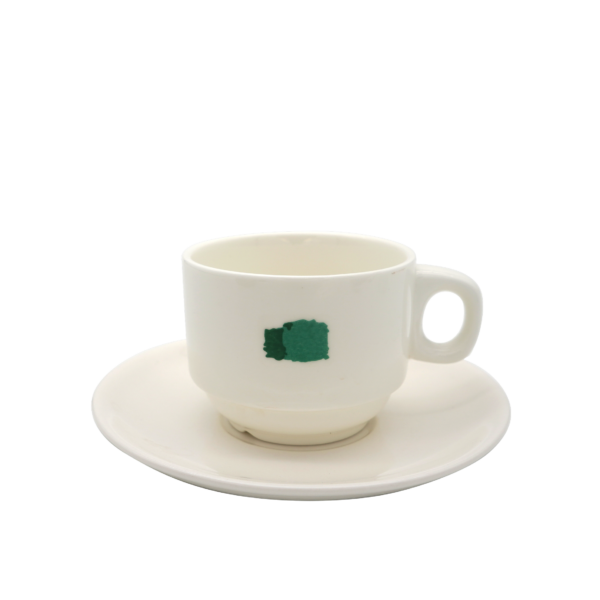 HomeDiscount-Block Cup and Saucer - 200ml