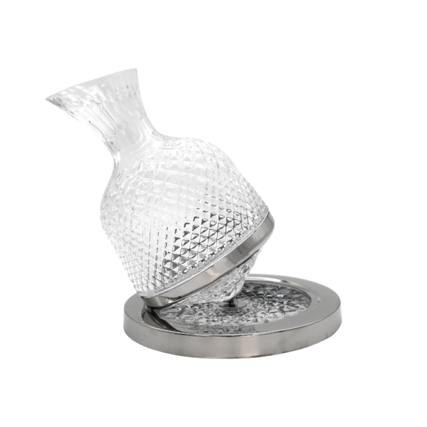 HomeDiscount-Authur Embossed Decanter - 1500m