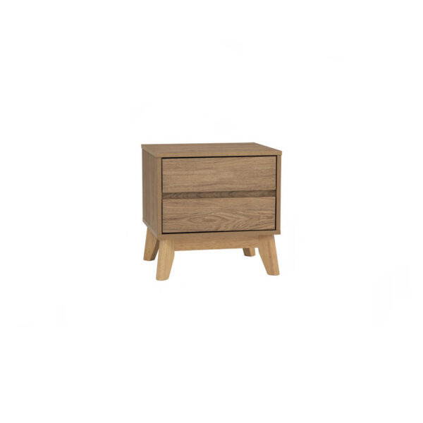 HomeDiscount-Hirado Bedside Table - Natural