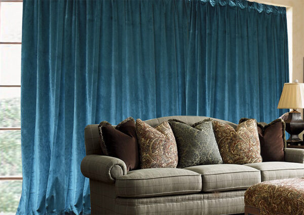 HomeDiscount-Large Thick Velvet Blockout Curtains 560x 230cm PINCH PLEAT 2 panel +30 Hooks