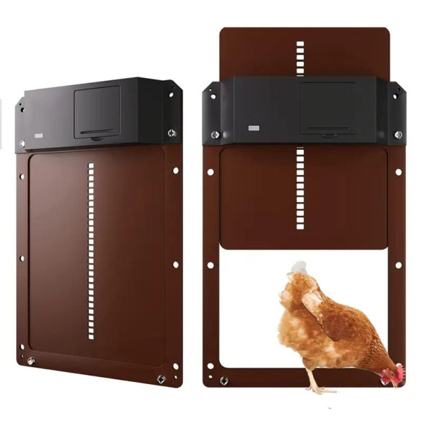 HomeDiscount-NNETM PCS Automatic Chicken House Coop Door Light-Sensitive Night And Morning De