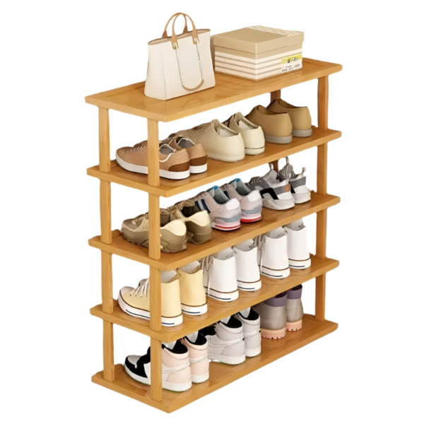 HomeDiscount-NNETM Multi-Layer Standing Storage with 5 Floors - Shoe Rack