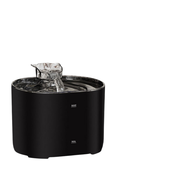 HomeDiscount-Black pet automatic water dispenser plug-in standard version [including certifie