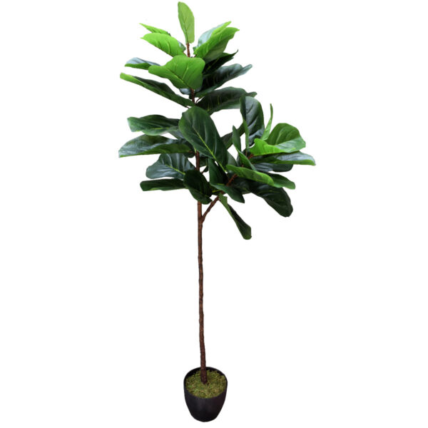 HomeDiscount-Tall Artificial Fiddle Leaf Fig 170cm