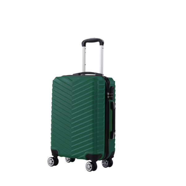 HomeDiscount-20" Carry On Travel Luggage Green 20 inch