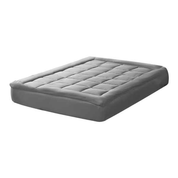 HomeDiscount-Mattress Topper Bamboo Fibre King Single