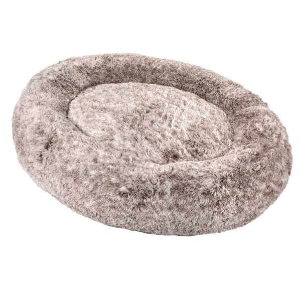 HomeDiscount-1.8m Human Size Pet Bed Fluffy Brown