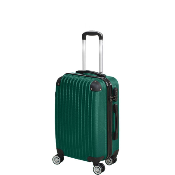 HomeDiscount-24" Luggage Suitcase Code Green