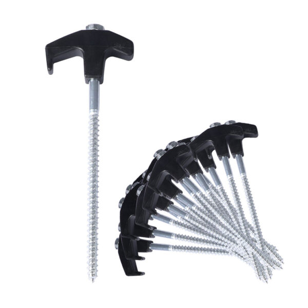 HomeDiscount-Tent Pegs Heavy Duty Screw