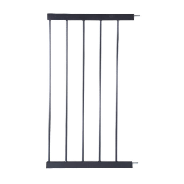 HomeDiscount-Baby Safety Gate Adjustable Pet Black 45cm Extension