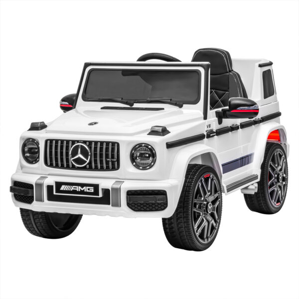 HomeDiscount-Kids Ride On Car 12V Battery Mercedes-Benz White