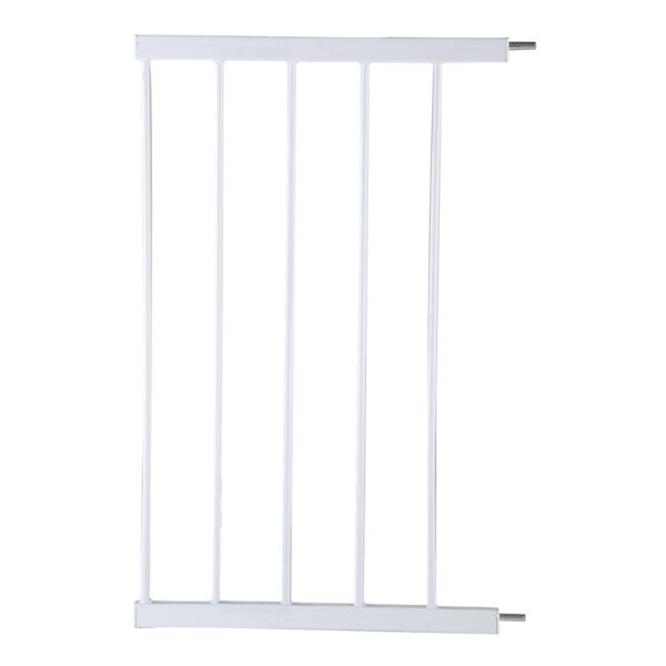 HomeDiscount-Baby Safety Gate Adjustable Pet White 45cm Extension