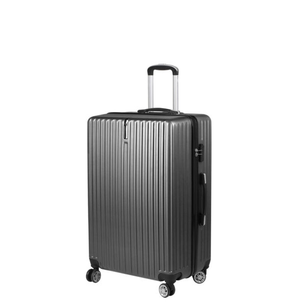 HomeDiscount-24" Inch Luggage Suitcase Grey 24 inch