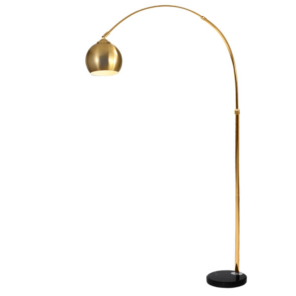 HomeDiscount-Modern LED Floor Lamp Stand Reading Gold