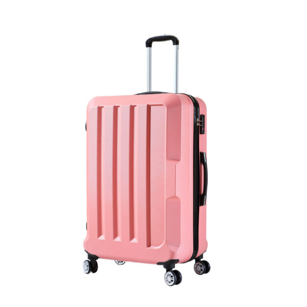 HomeDiscount-20" Travel Luggage Lightweight Rose Gold 20 inch